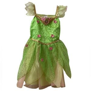 NWOT Disney Tinker Bell Costume with Light Flashing Wings